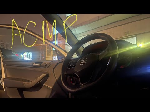 АСМР LOFI В МАШИНЕ🚗 болтаем о акне и новых покупках