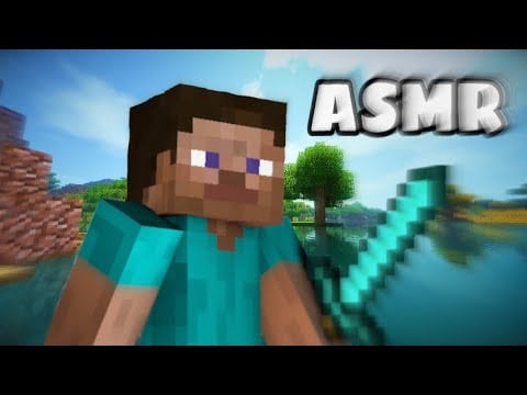 ASMR FRANÇAIS sur Minecraft INAUDIBLE Et BRUIT DE CLAVIER SOURIS