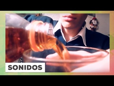 Bebiendo Gaseosa, sk, sonidos con las manos (Sonidos Relajantes) ASMR ESPAÑOL