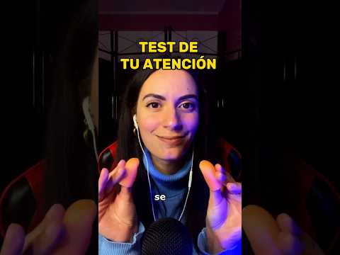 TEST DE TU ATENCION! A ver quien gana 😉 #asmr #shorts #asmrsounds