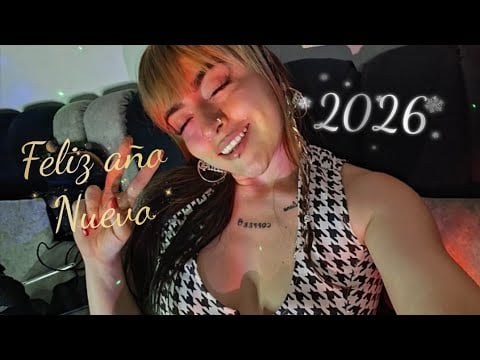 ASMR susurro ¡FELIZ AÑO NUEVO MIS CHICUELOS!❤
