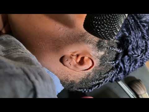 ASMR FACE NITPICKING AND BEARDS PICKING FOR THOSE WHO NEED QUICK SLEEP VERY SATISFYING WITH GUM
