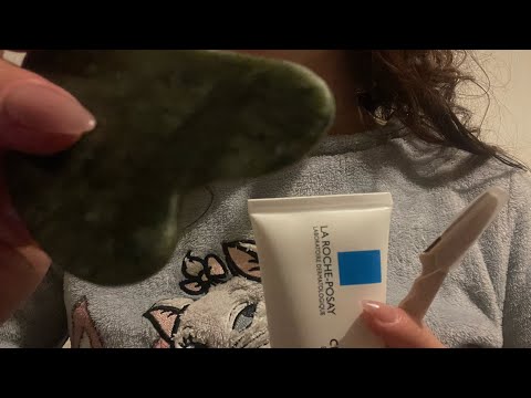 ASMR getting u unready👸 skincare & massage 💆‍♀️ personal attention 💕 no talking 