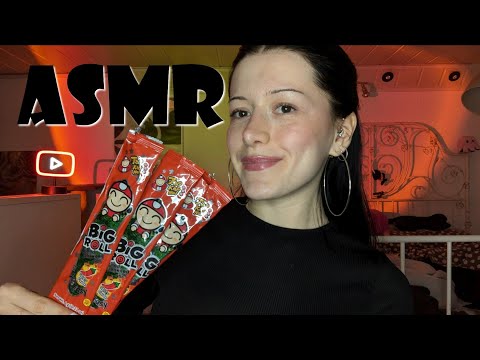 ASMR ⭐ eating crunchy seaweed rolls