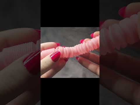 RED AND PINK ASMR TRIGGERS #asmr #tingles #asmrtapping