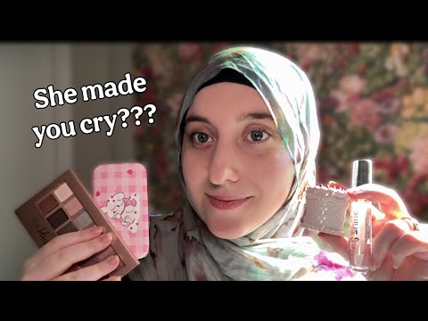 ASMR Fixing Your Makeup At Work