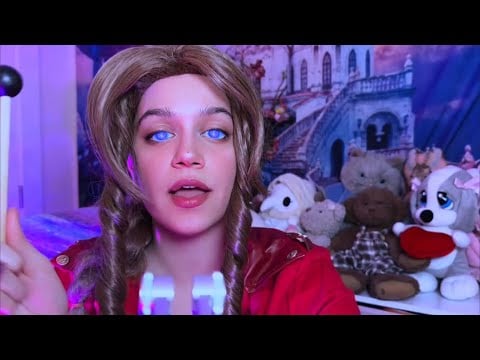 ASMR~ Aerith Hypnosis for Relaxation, Tuning Forks, Singing Bowl   Final Fantasy