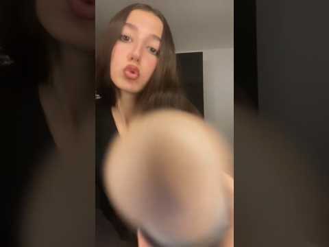 Asmr doing you’re make up in one minute — #asmr #asmrforsleep #makeup #relax #europe #triggers