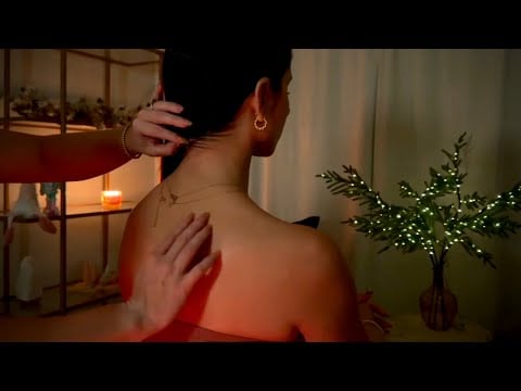 ASMR | Soothing Back Scratching, Brushing, Hair Play & Nape of Neck Attention