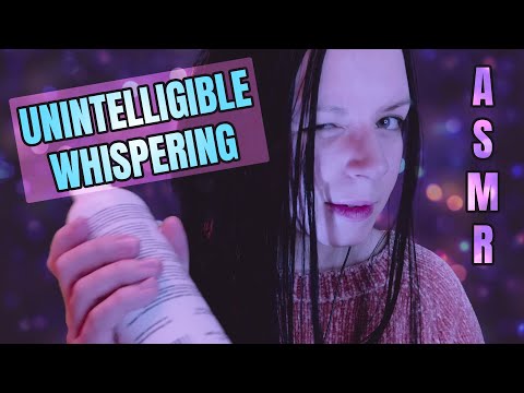 ASMR Inaudible Unintelligible Close Up Whispering Mouth Sounds Random Triggers Binaural Gibberish