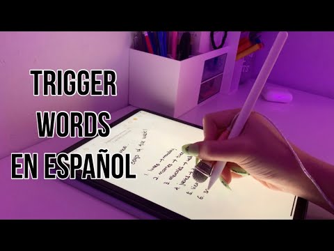 ASMR relaxing apple pencil writing w/ mini mic