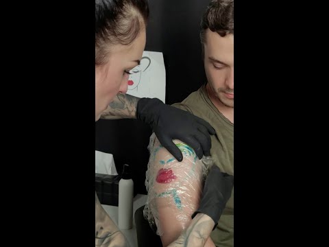 Tattoo Artist ASMR #Shorts