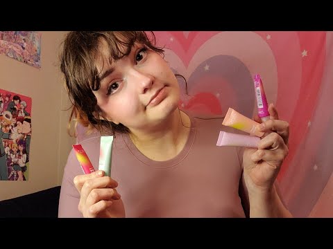 ASMR Lip Balm Try On and Rambles