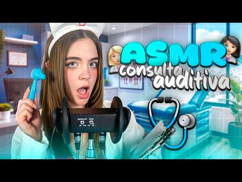 ASMR DE CONSULTA AUDITIVA 🎧📝 Examen detallado | Staryuuki