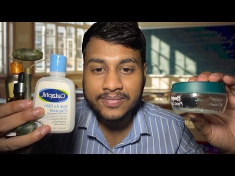 ASMR Your Best Friend Pampering You in Class ✨ Skincare & Face Massage for Deep Sleep 😴