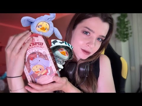 ASMR 💛 Unboxing Blind Box Upset Duck (Ouverture relaxante)