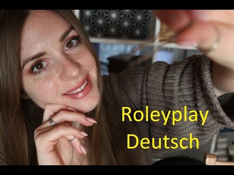 ASMR Deutsch/German - ich mache dir deine Brauen - RP Schönheitssalon