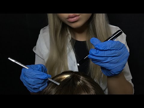 ASMR in Bulgarian | Medical Scalp Examination RP | АСМР Ролева Игра: Медицински Преглед на Скалпа 🏥