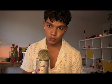 asmr fast mouth sounds & spit painting 🎨🌿 