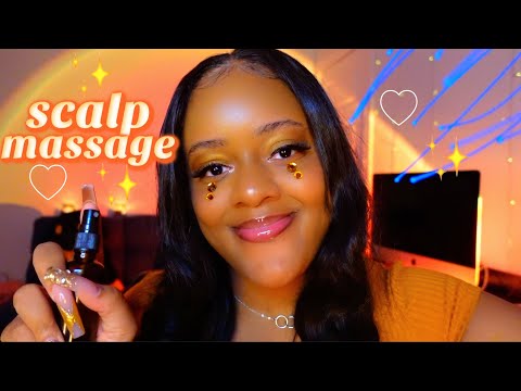 ASMR- Friend Gives You A Scalp Check & Head Massage ♡😴✨(DEEPLY TINGLY)