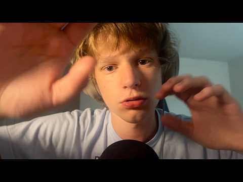 experimental ASMR mouth sounds and hand movements