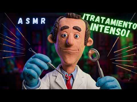 ASMR Limpieza Completa | Oídos, Dientes y Cerebro (Roleplay médico)