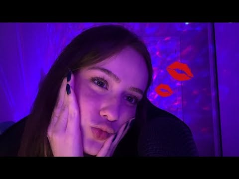 ASMR TE DANDO BEIJINHOS NO ESCURINHO! 💋🌃 (vai arrepiar seu cérebro)