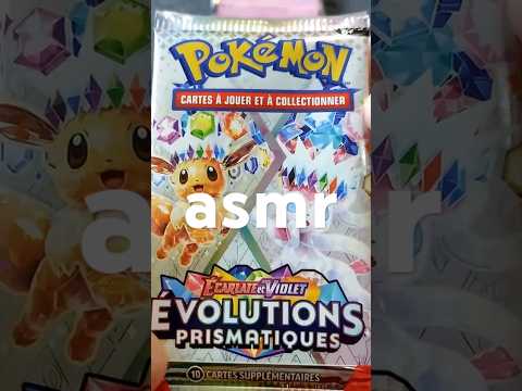 asmr ouverture boosters évolutions prismatiques