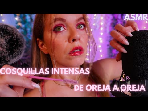 ASMR COSQUILLAS INTENSAS DE OREJA A OREJA