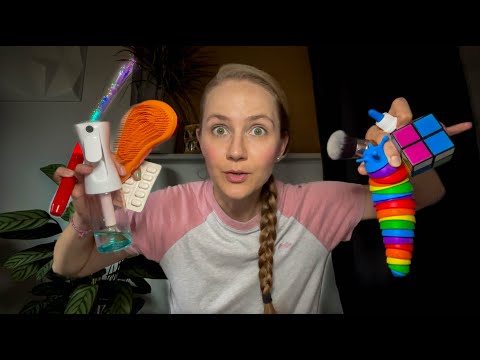 30 fast & AGGRESSIVE ASMR triggers in 10 minutes 🏃💨 (for short attention span and ADHD)