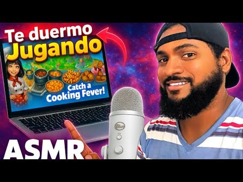 “Te duermo jugando ASMR 🎮 (mi primer intento)”