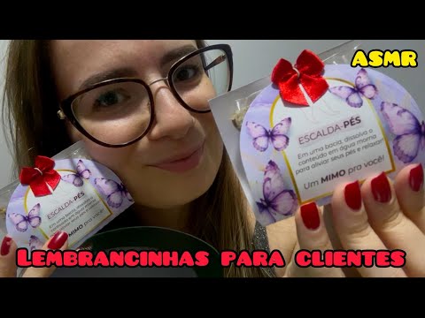 ASMR Lembrancinha para clientes Natal/2025 #asmr #lembrancinhas