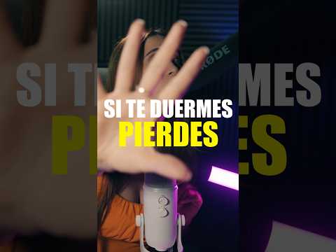 ASMR - SI TE DUERMES PIERDES