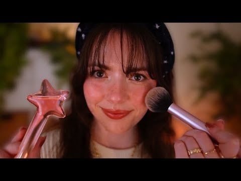 ASMR Cozy Pampering Session for Relaxation 🫧 🕯️ (skincare, makeup, personal attention)