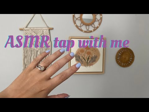 [ASMR] my first video😊 tapping/scratching around my unaesthetic house✨