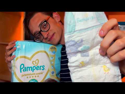 ASMR Dad Takes Care of You (bottle feeding, diaper)