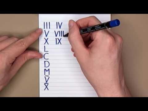 ASMR - Let's learn about Roman Numerals