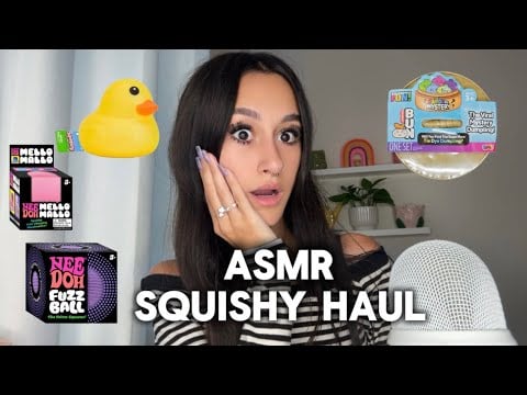 ASMR| i GOT more squishys.. *HAUL* 😳