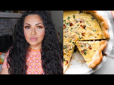 ASMR Culinário Quiche Super Fácil #VozSuave #Tapping #ASMRcaseiro