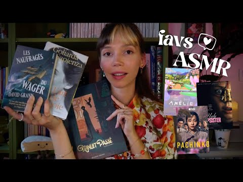 Mes favs de rentrée en ASMR 📚🍿
