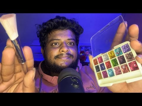 ASMR Indian Makeup Application 💄