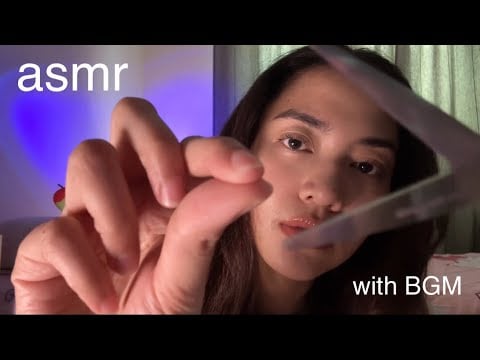 asmr - removing your negative energy | reiki, hand movements, with meditation background music