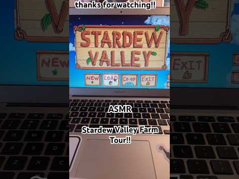 anyone else play? #asmr #stardewvalley #farming #asmrgaming #stardew #asmrsounds #whispers