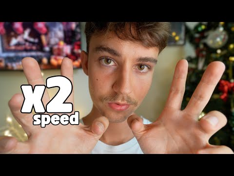 ASMR Fast & Aggressive Triggers (unpredictable & intense) 😳