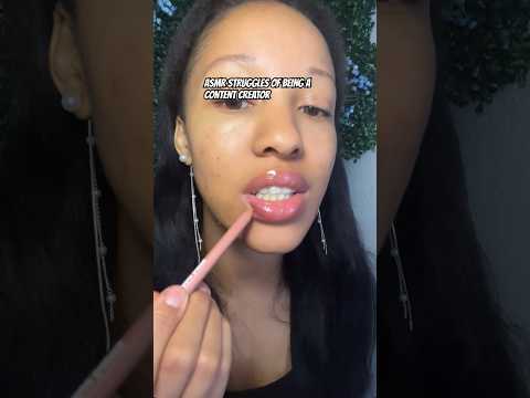 ASMR STRUGGLES OF BEING A CONTENT CREATOR #asmr