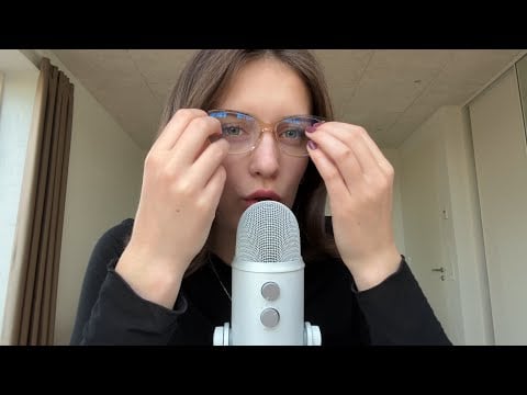 ASMR | a lot of Mouth Sounds and some Glass Tapping