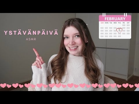ASMR suomi | Ystävänpäivä 💕 lahjaideat