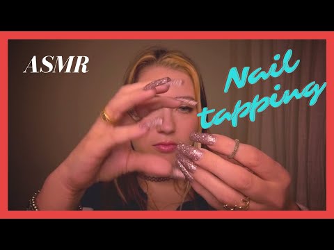 ASMR Sonido de uñas 💅 NAIL TAPPING (Soft spoken y susurros)