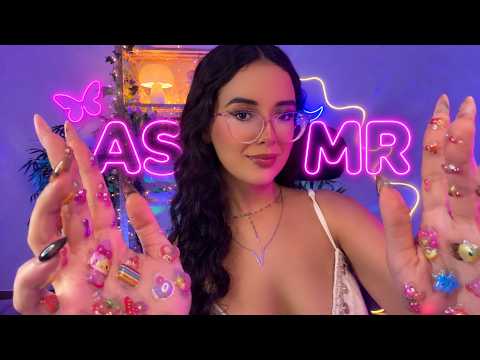 ASMR para pessoas que PRECISAM DORMIR AGORA 😵 | mouth sounds, stickers...
