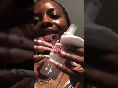 ASMR 🍒 Y2K Brow Bar Roleplay Snippet  #satisfyingvideo  #mouthwhisper #acrylicnails